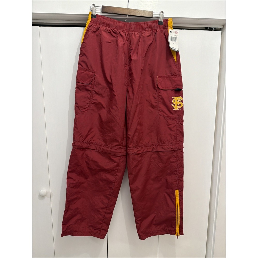 VTG Florida State Seminoles Starter Men's Convertible Pants/Shorts Size M, NEW!